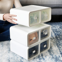 Underwear storage box bra underwear box plastic dormitory household wardrobe split storage box drawer socks
