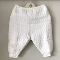 YEEHOO Yings newborn pants buckle pants male and female baby long pants clip cotton inside wearing pants with wool 134028