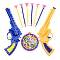  Childrens toy gun Boy plastic bullet Soft bullet gun action can fire suction cup gun Baby plastic pistol