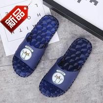 Womens summer non-slip bathroom cool drag household crystal transparent deodorant plastic ladies M waterproof slippers indoor home 