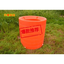 Zhuoyi plastic live bucket Beef tendon bucket Fishing bucket Aquatic transport bucket Breeding bucket Shrimp round bucket can be installed with faucet
