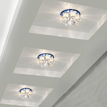  Led spotlight ceiling light Simple living room ceiling surrounding small lights Corridor aisle lights creative household crystal downlight