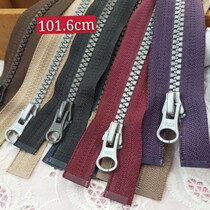 ykk5 resin long zipper 101 6cm long cotton jacket down jacket zipper with good quality open tail zipper