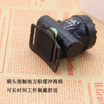 Repair car flashlight construction wearing astigmatism large light ring super bright head with bright yellow light focal length led lamp