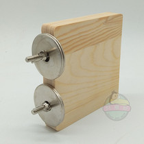 Chincho squirrel toy log platform platform platform pedal springboard grinding teeth bite suitable for ChinChin squirrel squirrel little pet parrot