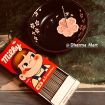 Fuji milk candy line incense back to the sweet childhood Japanese original Kameyama micro smoke line aroma aroma
