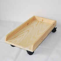 Solid Wood computer main rack main frame storage removable shelf desktop case chassis base special price