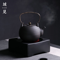 Domain See volcanic stone tea cooking teapot boiler teapot cooking tea pot for tea cooking
