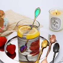 Stainless Steel Stirring Rod Creative Palace Style Long Handled Coffee Spoon Stirring Spoon Small Seasoning Spoon Mini Dessert Spoon