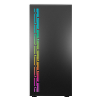 Xianmayi master Shenguang version steel version Black White pink tempered glass side through ATX chassis