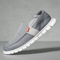 Old Beijing cloth shoes mens summer office trend a pedal work Board shoes mens breathable suit shoes