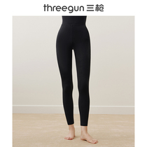 (Ingenuity series) three-gun long trousers women 2021 autumn and winter Pimas cotton high waist leggings gift box warm pants women