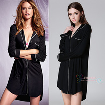 Sexy Sleepwear Woman Long Sleeve Modale Shirt Style Sleeping Skirt Cardiovert Short Skirts Loose big code Home Suits Tempting Thin