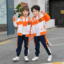 Kindergarten Garden clothes Spring and autumn money Three sets of garden evidence clothes Clothes Autumn Elementary School Children School Uniform Sports Suit Fall