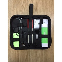 Wood Guitar Cleaning Care Suit Filing Knife Measuring Ruler Powder Brush Guard String Pen Maintenance Kit