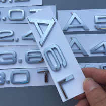 FAW A1 A3 A4 A5 A6 A7 A8L word mark after the trailer 3 2 displacement standard logo biao zhi tie