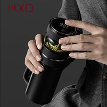 IKXO Smart Insulation Cup Men Womens Tea Water Separation Tea Cup Upscale Portable Business Car Load Water Mug Customized