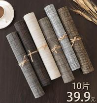 Dining Mat Nordic Table Mat SMALL DAY STYLE HEAT INSULATION MAT ANTI-BURN CUP MAT CUTLERY BOWL MAT DINNER PLATE WEST MEAL CUSHION DINING CLOTH CUSHION