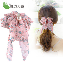  Banana clip vertical clip ponytail clip Hair accessories Fabric adult hairpin Retro Korean headdress fashion clip plate hairpin