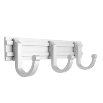 Heili HaiLi punching clothes hook Hook Space Aluminum Clothes Hanging Clothes Hook Wall Clog Hood Hook Bath 30602-3