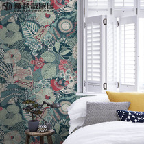 Belgian original imported ARTE wallpaper French Animal Forest porch living room bedroom background wall Villa wallpaper