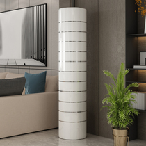 Jinqu simple 360-degree rotating shoe cabinet home door shoe rack storage multifunctional cylindrical round balcony shoe cabinet