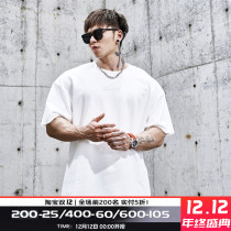 GYMDOG homemade Tide brand embroidery solid color loose breathable fitness clothes men summer sports training short sleeve t-shirt