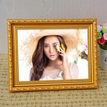 Solid wood hanging wall photo frame A4 swing table 7 inch 5 6 8 10 12 16 inch photo frame creative children picture frame