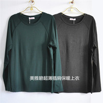 Manny Fen Autumn Winter Beauty Yabby Shoulder round collar ultra-thin warm jacket 20221085 fever-beating bottom mens autumn clothes