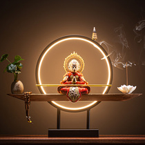 Shou Taosheng New Chinese Fighting Buddha Qi Tian Dage Sun Wukong Ornaments Creative Home Living Room Porch Decoration