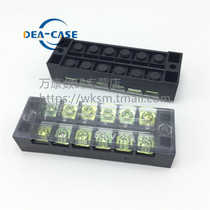 Fence type terminal block TB series fixed terminal block 25A 6-position wiring TB-2506 terminal