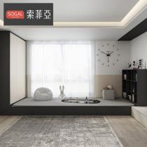 Official Sofia Day style tatami bed Floating Window Small Table Tea Table Living Room Tatami Whole Wardrobe