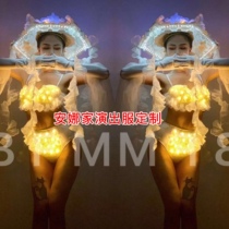 Bar party led lights picture clothes and hats are not returned