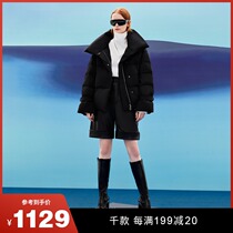 Poddon Olea new high-end temperament lady Short money Business Warmth warm and cold atmosphere Bacteriostatic Germline Grass Down Clothing