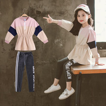 New new two-piece set fashionable Korean girl early autumn suit Net Red foreign air tremble sound trend cool autumn 20 Fairy