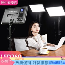 Shenniu LED fill light p260c flat panel photography light like live broadcast video recording light soft light always on light