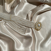 SYT this issue must enter the White Pearl thin waist chain female 2021 New Korean fashion waist versatile decorative belt