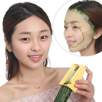 Cucumber Planer cut cucumber mask artifact beauty face application sliced peeler ultra-thin cucumber Planer mask
