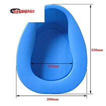 The elderly pregnant women bedridden plastic thickened urine basin urine receptacle for men and women patient stool basin adult toilet on the bed