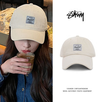 Sticker Duck Tongue Cap Children Summer Day Ensemble Small Crowdface Small Baseball Cap 100 Hitch Fashion Sunscreen Mans Tide