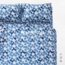 CASTLE GARDEN BED GOODS KIT NEW FRONTIER COTTON PILLOWCASE BED LINEN Dual-use Quilts with Single Float Grass