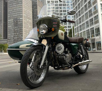 Xinyuan Weekend Wind 400 Side Three Wheels Vintage Windshield Yangtze River 750 Retro Windshield