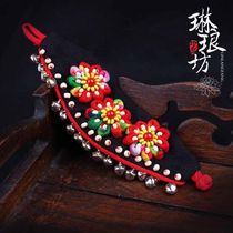 Bracelet National Funnale Specialities Handwoven Cotton Linen Yunnan Section 100 Hitch National Ornament Bell Woman