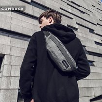 COMBACK Original trend casual fashion mens shoulder fanny pack small bag riding oblique cross couple travel chest bag