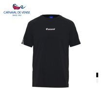 carnavaldevenise more than tone Leven Venice 2021 new black round collar men short sleeve T-shirt summer