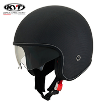 KYT new motorcycle helmet retro carbon fiber full helmet four seasons general equipment mens breathable motorcycle helmet
