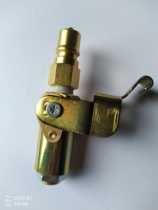 Refrigeration industry adjustable quick connector PCVB-A ZG1 4 for copper tubes with an outer diameter of 6 35