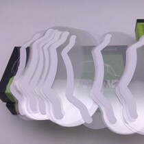 Curved transparent haircut mask shears Liu Hai stickers face hair salon supplies shampoo hair hair dyeing eye mask