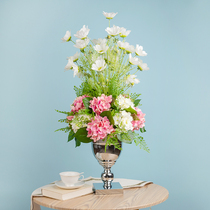 Upscale light extravaganza modern emulated florist Fancy Flowers Hotel villa Living room Villa Living Room Genguan Table Furnishing Decorated Flower Hem