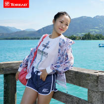 Pathfinder sunscreen clothing spring and summer outdoor new womens lightweight breathable skin TAEG82852